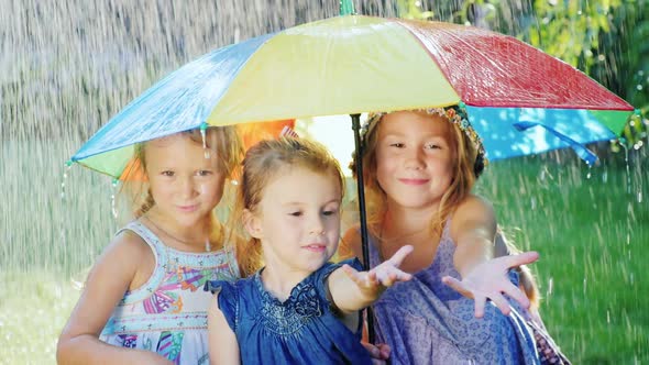 Three Sisters Are Hiding Under the Umbrella of Color alt