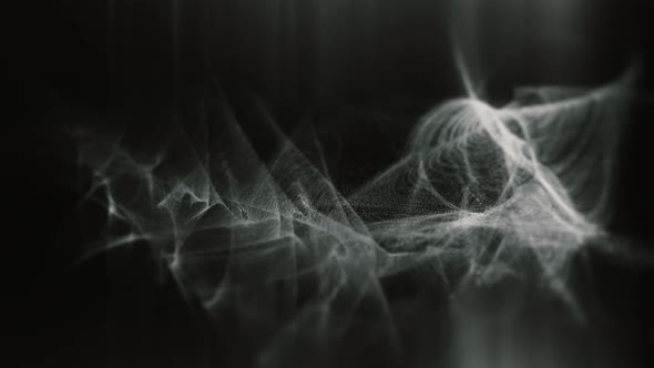 Abstract Defocused Flowing Particles Wave Background 04