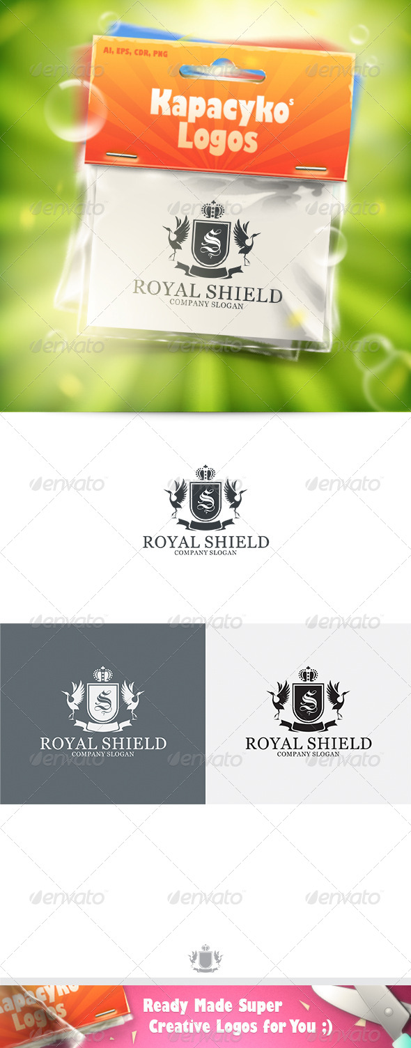 Royal Shield v.10 Logo - Crests Logo Templates