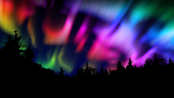Aurora Borealis Muilticolor