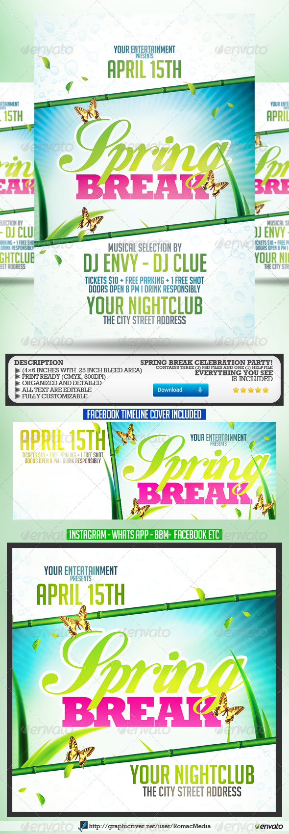 Spring Break Party - Clubs & Parties Events