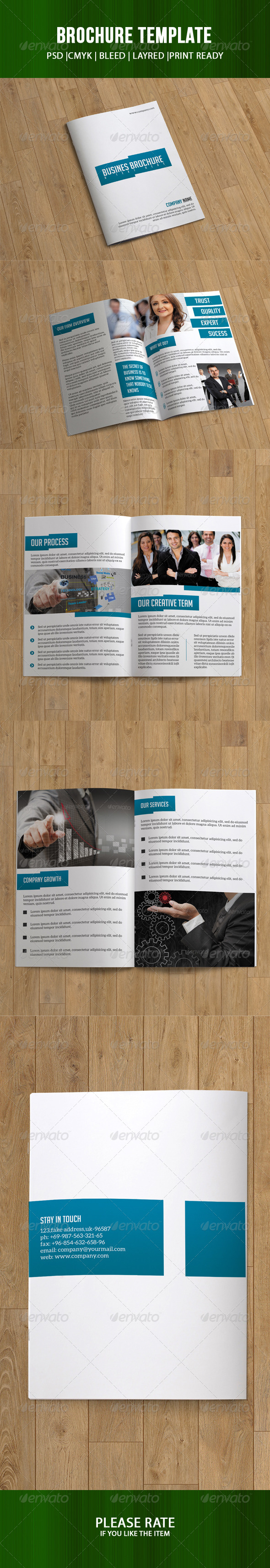 Bifold Business Brochure - Corporate Brochures
