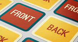 Square Business Card Mockup