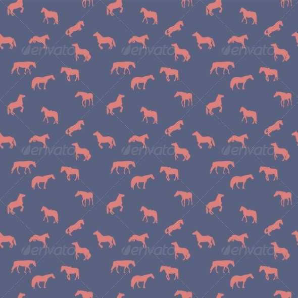 Horse Runs, Hops, Gallops Isolated - Animals Characters