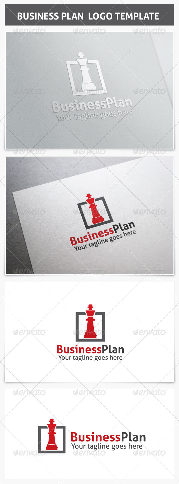 Business Plan Logo - Objects Logo Templates