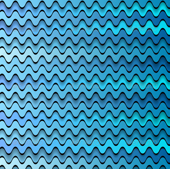 Vector waves design - Backgrounds Decorative