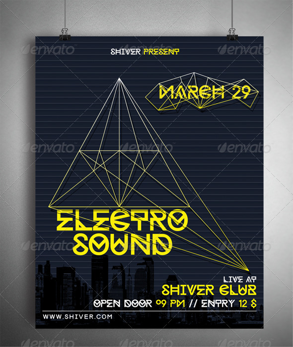 Garies - flyer template - Events Flyers
