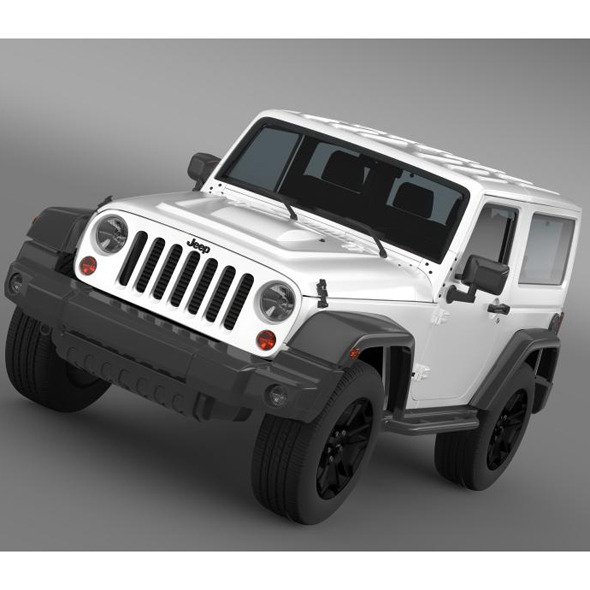 Jeep Wrangler Moab - 3Docean 7222285