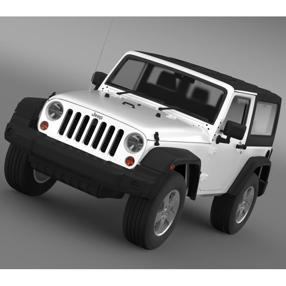 Jeep Wrangler UK - 3Docean 7222847