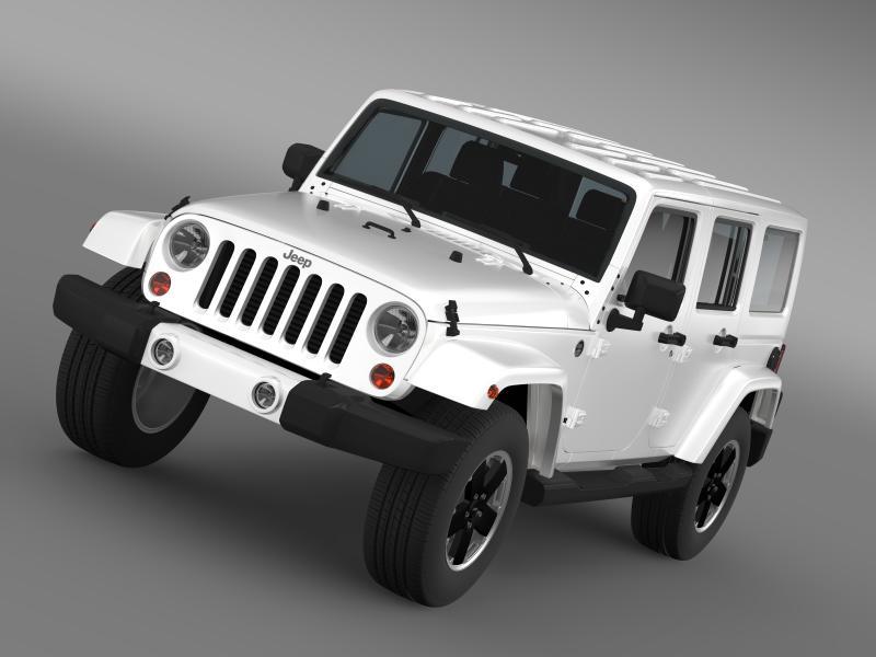 Jeep Wrangler Unlimited Altitude 2012 by creator_3d | 3DOcean