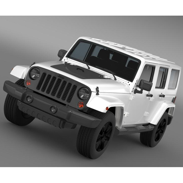 Jeep Wrangler Unlimited - 3Docean 7222897