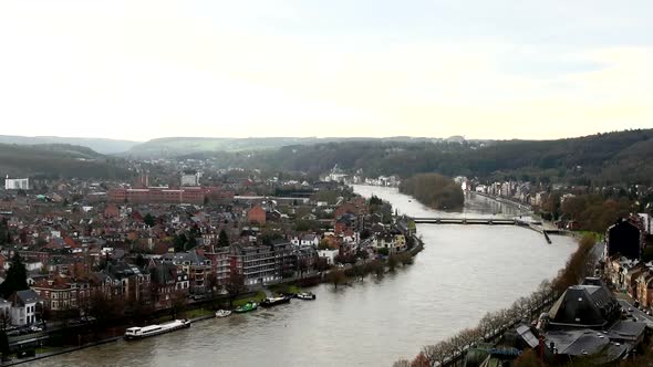 Dinant is a city in the Belgian province of Namur, the city is located at the river Meuse alt