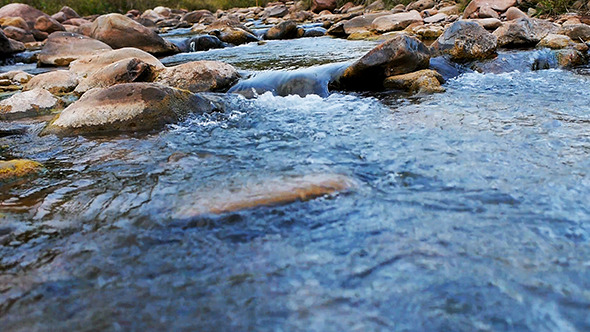 Stream Flowing Water 02, Stock Footage | VideoHive