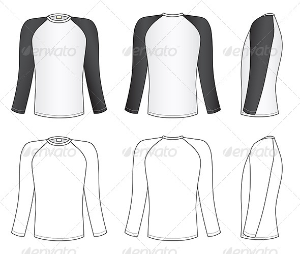 Raglan Sleeve T-Shirt - Man-made Objects Objects