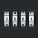 Combination Lock Number Code, Vectors | GraphicRiver
