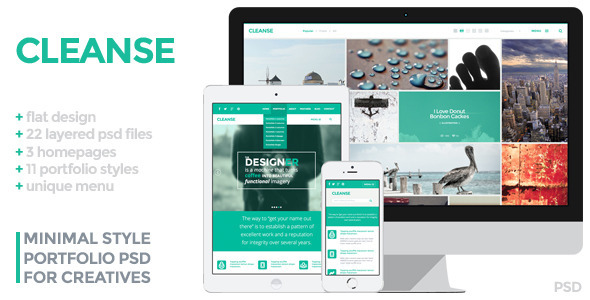 Cleanse - Minimal - ThemeForest 7200311