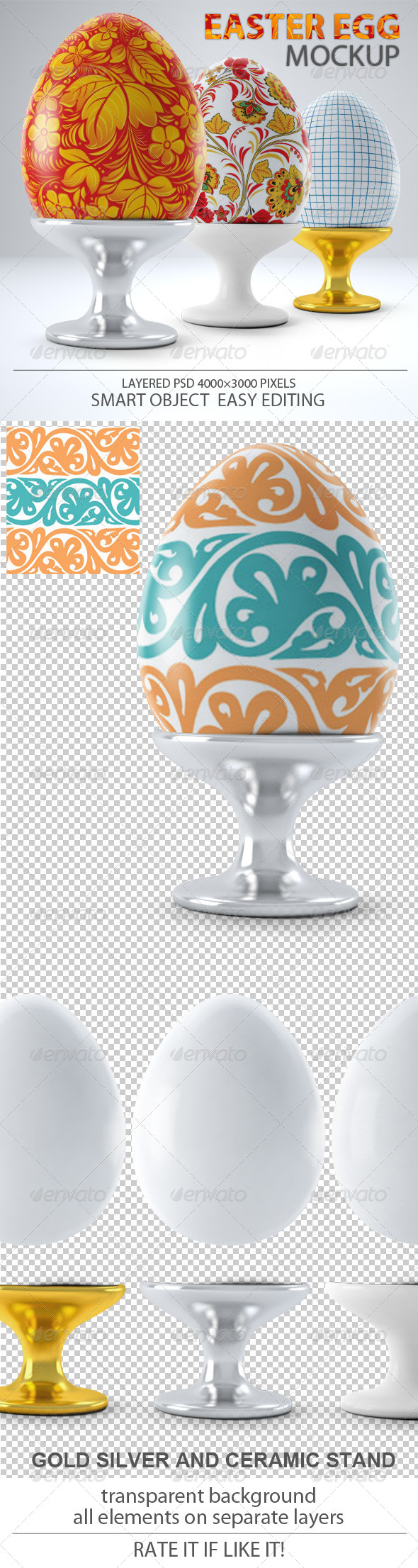 Download Easter Egg Mock-up by L5Design | GraphicRiver