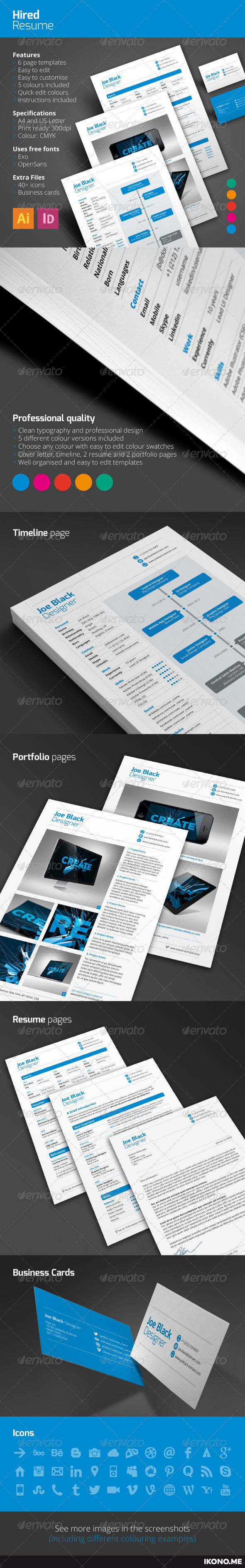 Hired Resume - Resumes Stationery