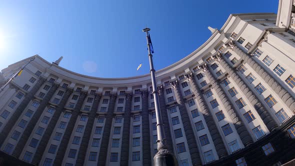 The Symbol of Politics in Ukraine  Government Building alt