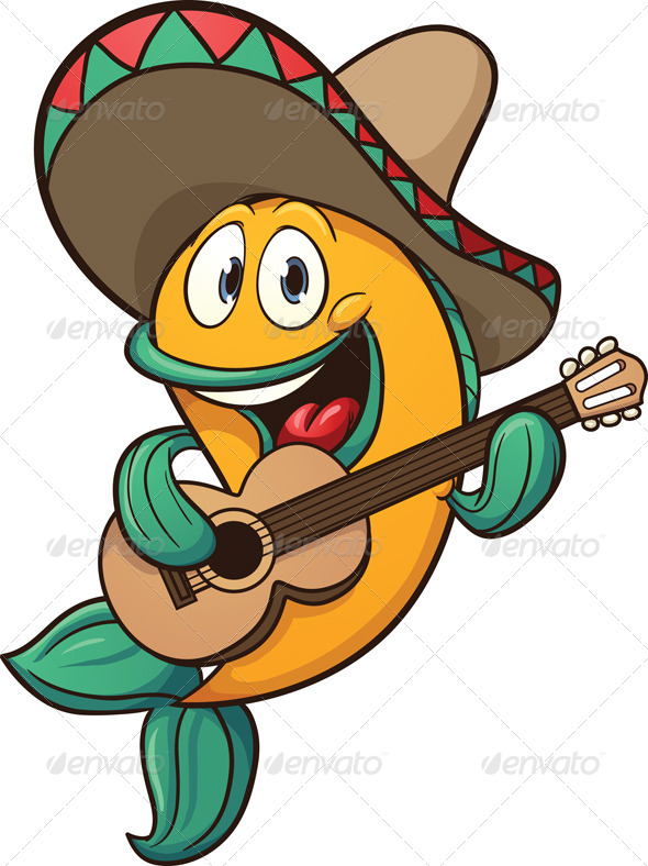 Mariachi Fish - Animals Characters