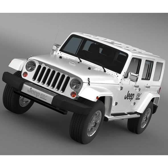 Jeep Wrangler Electric - 3Docean 7228801