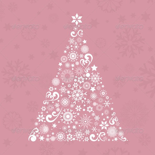 Christmas Tree Background - Christmas Seasons/Holidays