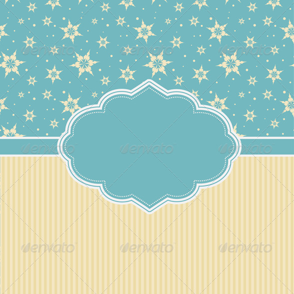 Retro Christmas Background - Christmas Seasons/Holidays
