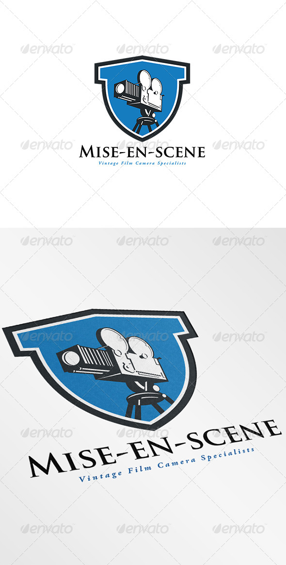 Vintage Film Camera Specialists Logo - Objects Logo Templates