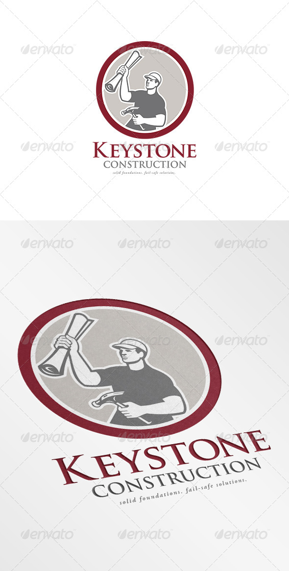 Keystone Construction Logo - Humans Logo Templates