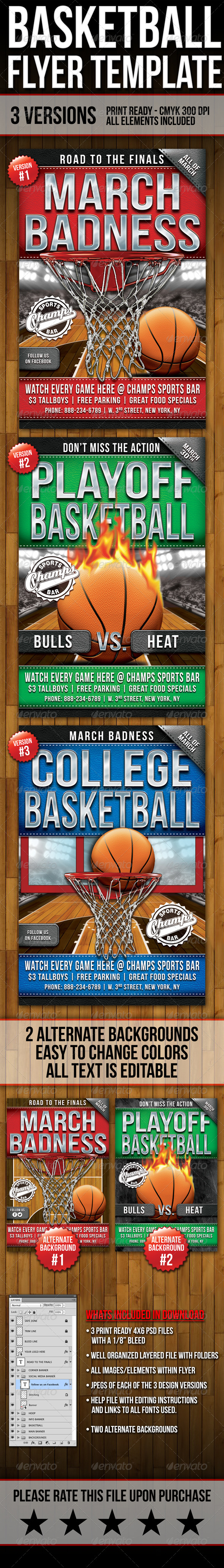 Basketball Flyers - Sports Events