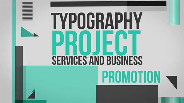 Typography Promotion - VideoHive 7230921