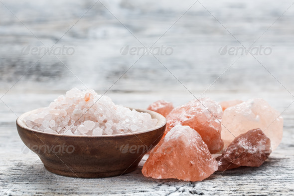 Pink salt - Stock Photo - Images
