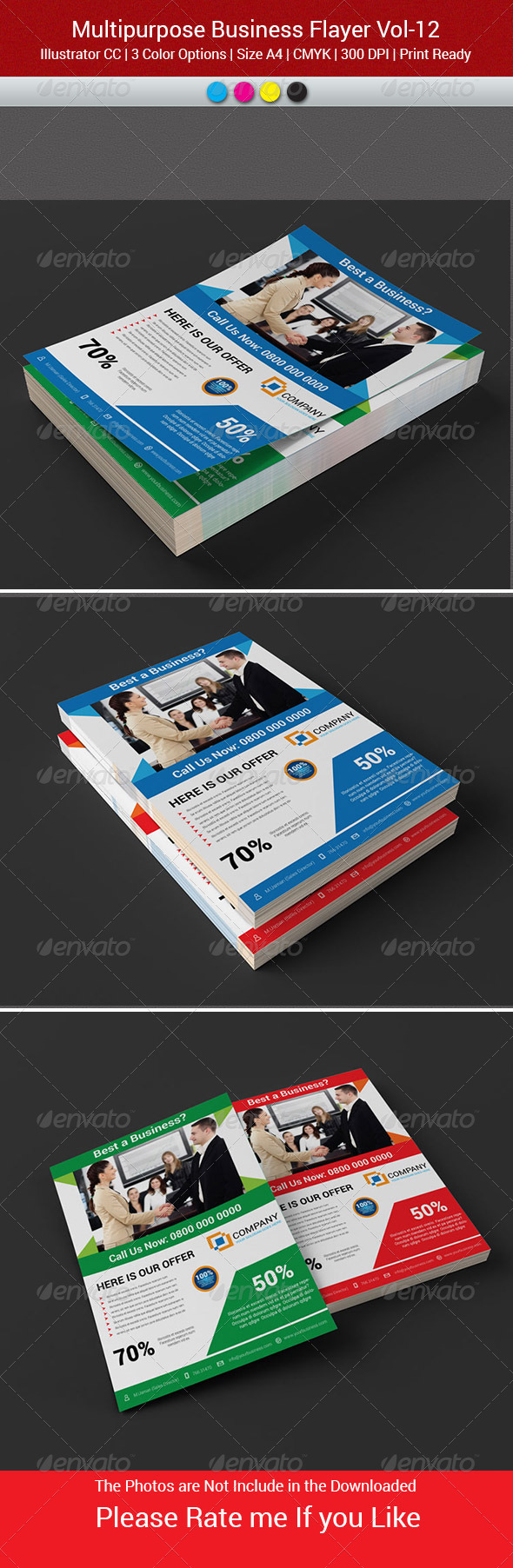 Multi-Purpose Business Flyer-Vol-12 - Flyers Print Templates