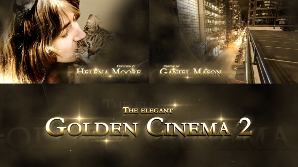 Golden Cinema 2 - VideoHive 7235954