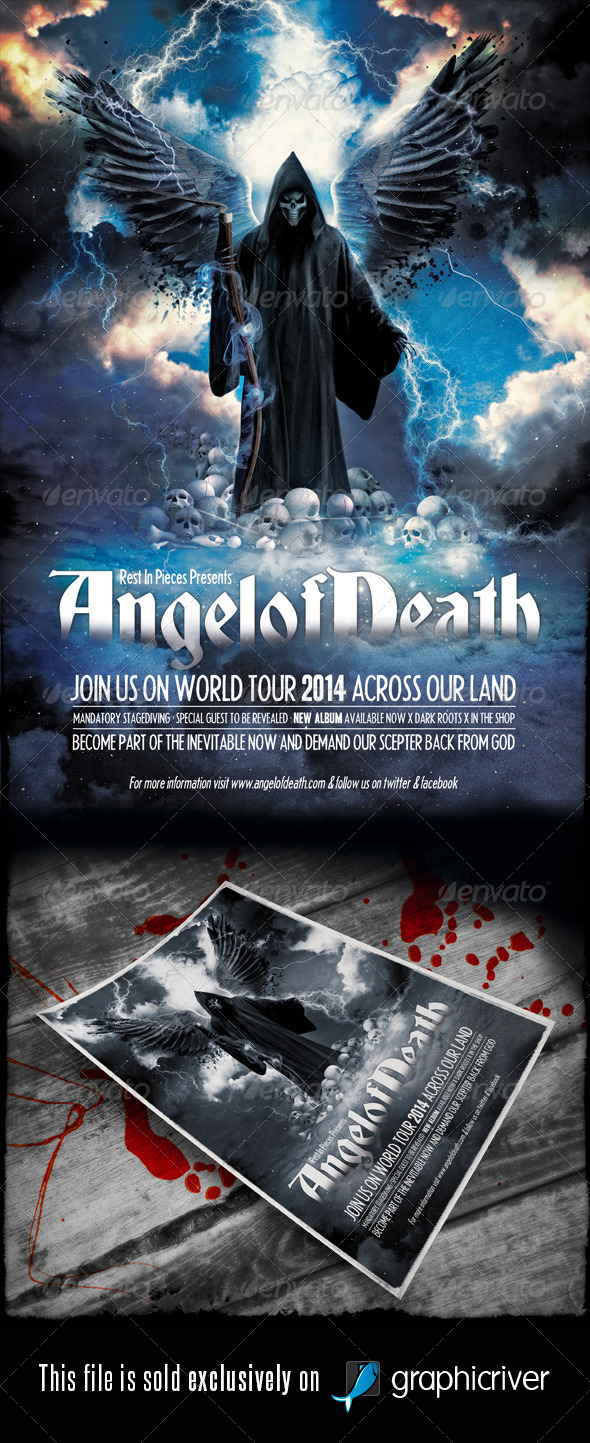 Heavy Metal Flyer/Poster Vol.10 - Events Flyers