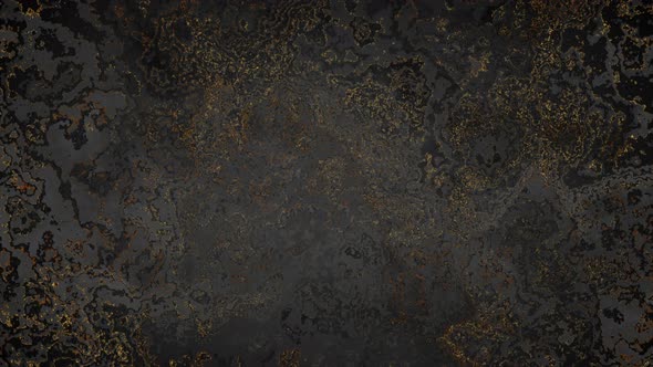 Black And Golden Dust Grunge Particles 