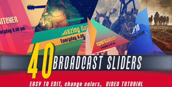 Broadcast Slider - VideoHive 7182095