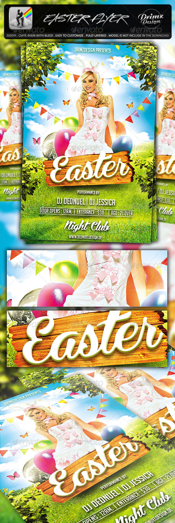 Easter Flyer - Events Flyers