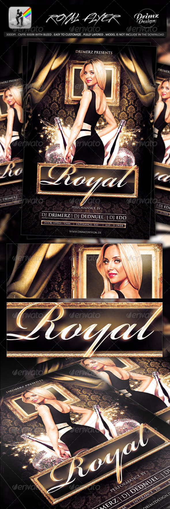 Royal Flyer - Events Flyers