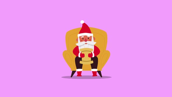 Santa animation