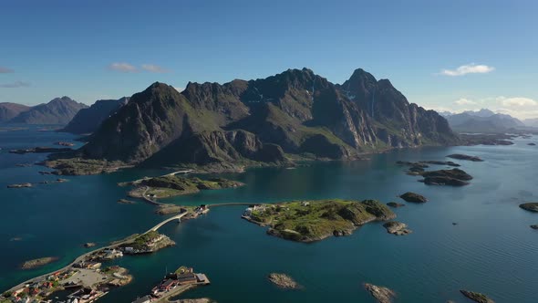 Henningsvaer Lofoten Is an Archipelago in the County of Nordland, Norway. alt