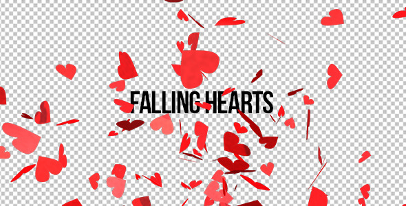 Falling Love Hearts