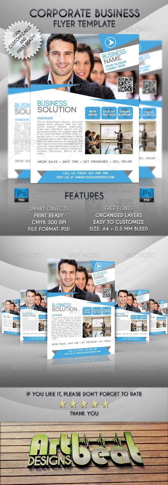 Corporate Business Flyer - Corporate Flyers
