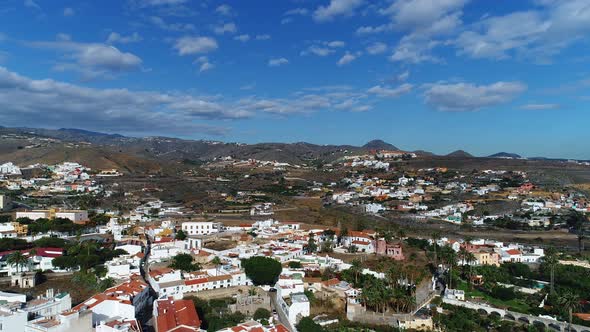 Gran Canaria neighbourhood from above