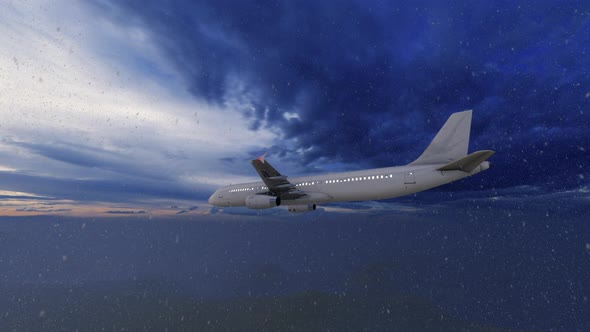 Airplane In The Sky, Motion Graphics 