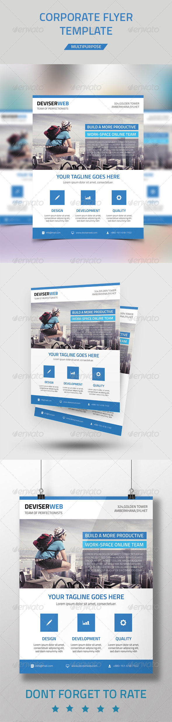 Corporate Flyer Template - Corporate Flyers