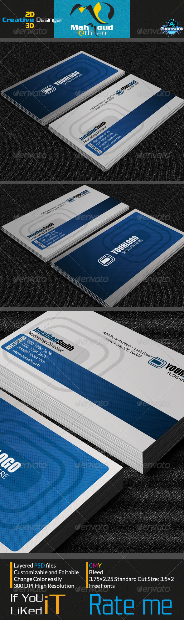 Creative Business Card V04 - Creative Business Cards