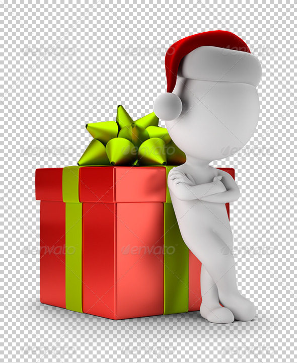 3D Small People - Gift Ready - Characters 3D Renders
