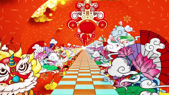 Chinese New Year Stage 