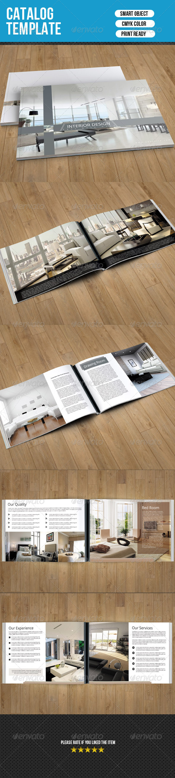 Interior Catalog Template - Catalogs Brochures